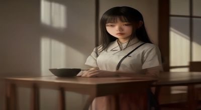 心理学研究室内学者翻阅关于打屁股实践心理影响的学术文献，书桌整洁，暖光氛围